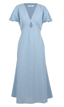 RUBY Clover Midi Dress - Blue (8)