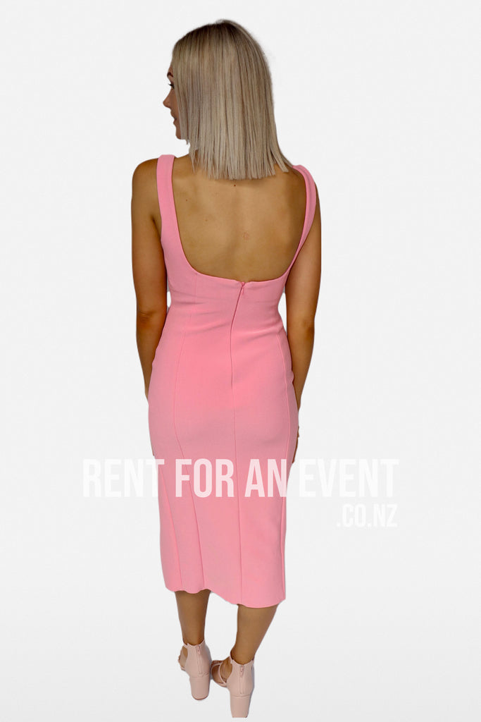 Bec Bridge Hibiscus Islands Midi Dress Size 6 Rent For An Event