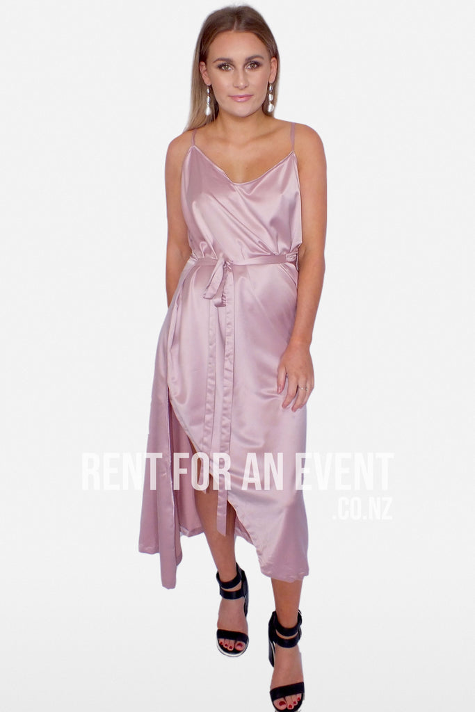 Boutique Summertime Dress Pink – Rent For An Event - Main Image
