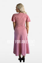 RUBY Clover Midi Dress - Red