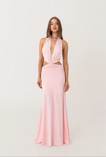 HNTR The Label Azalea Dress | Baby Pink