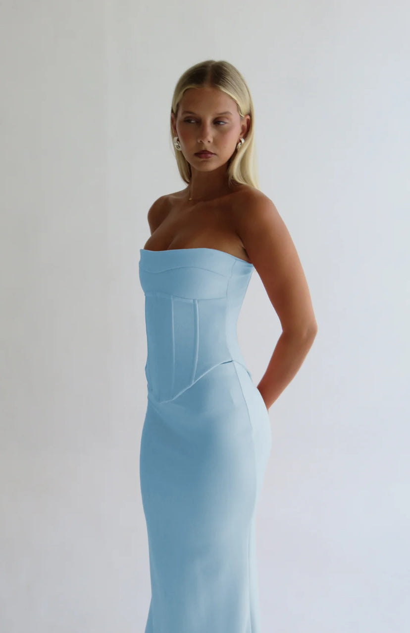 HNTR the Label Louie Gown - Baby Blue