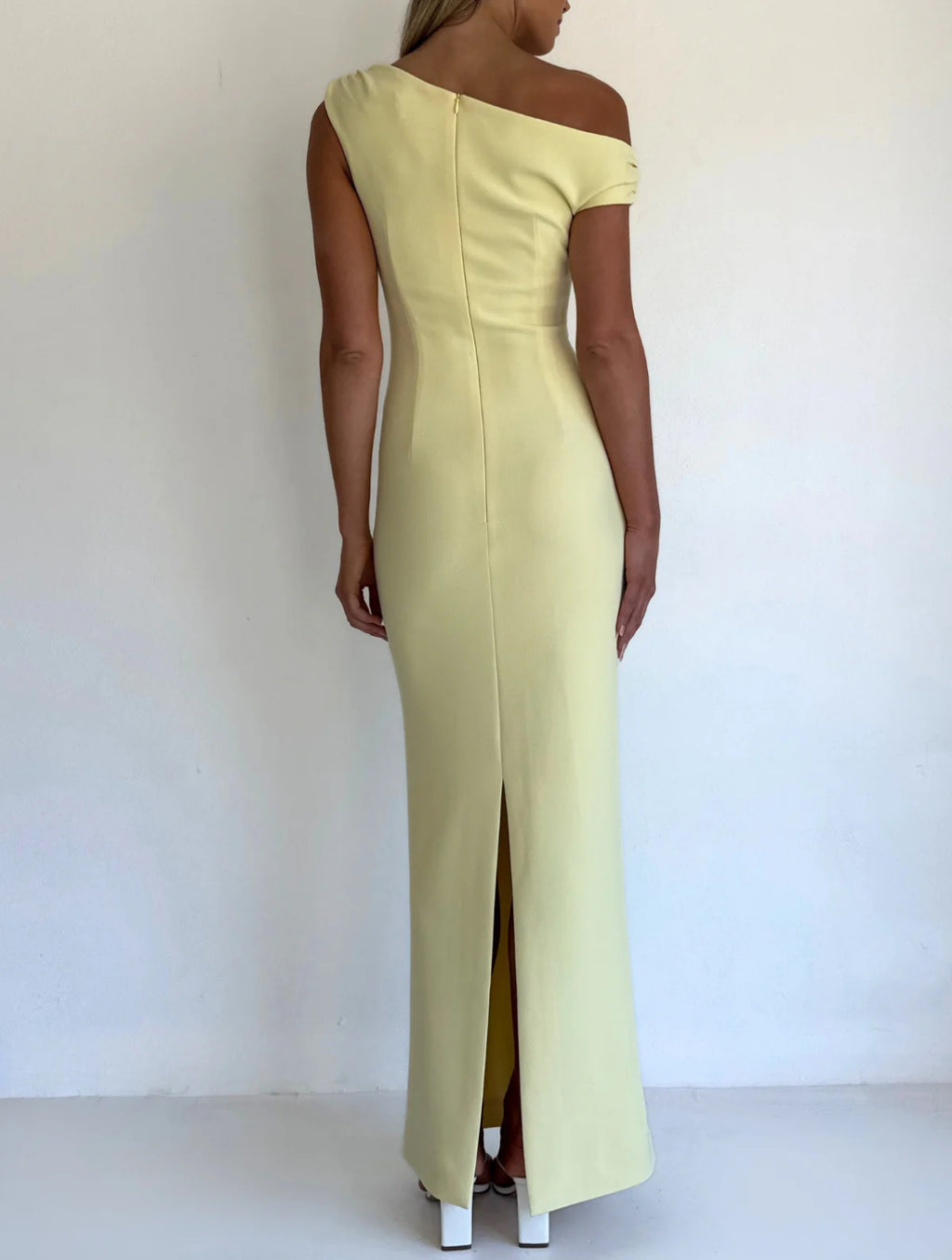 By Nicola Sophia Maxi Dress Lemon