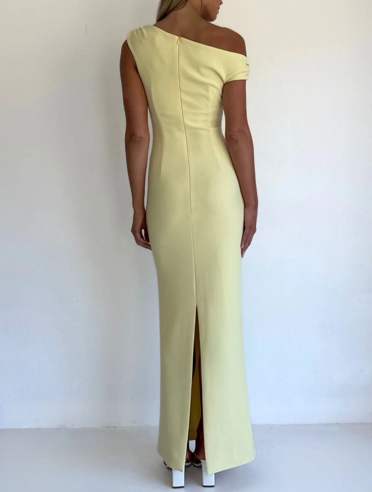 By Nicola Sophia Maxi Dress Lemon