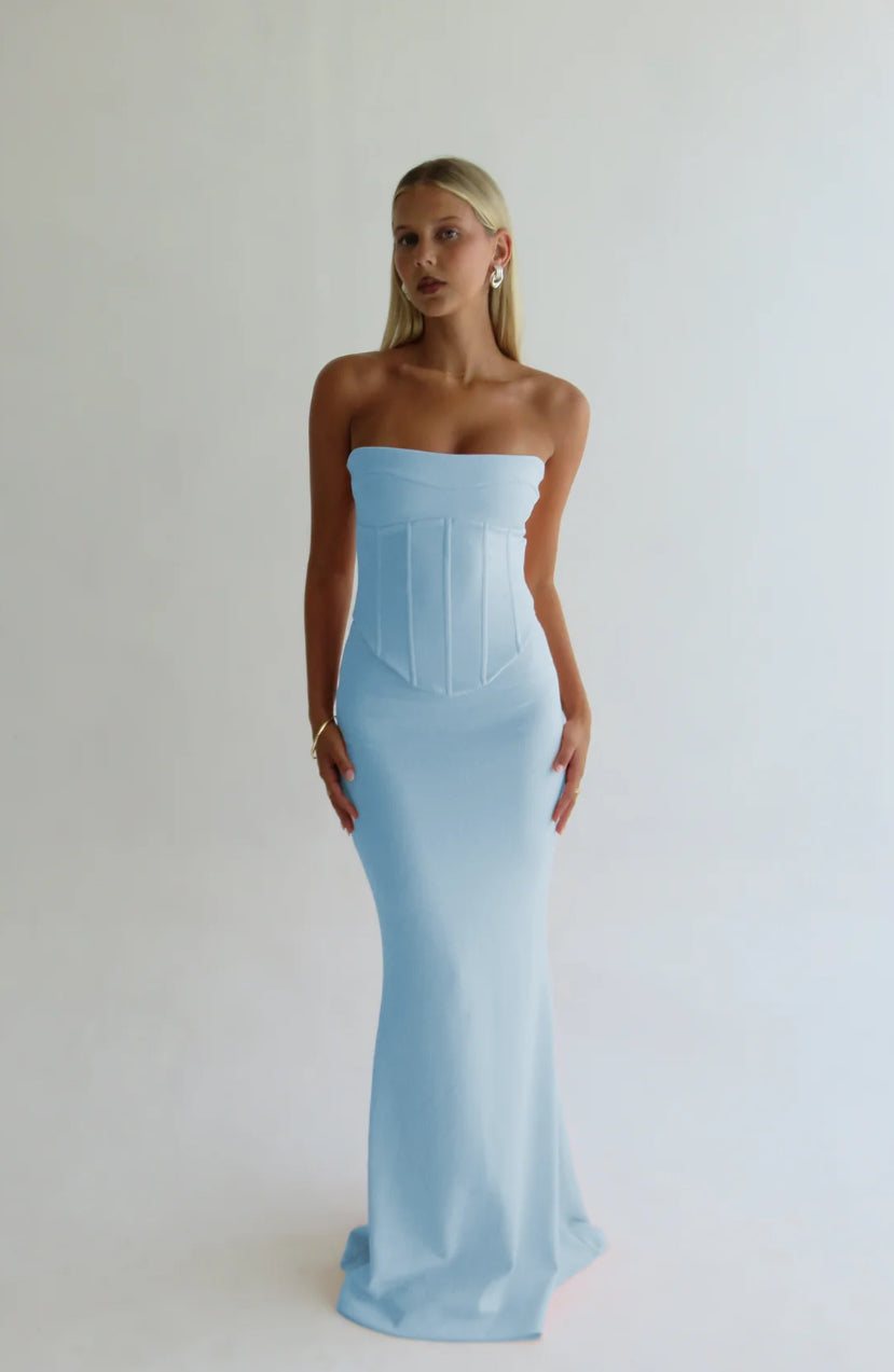 HNTR the Label Louie Gown - Baby Blue