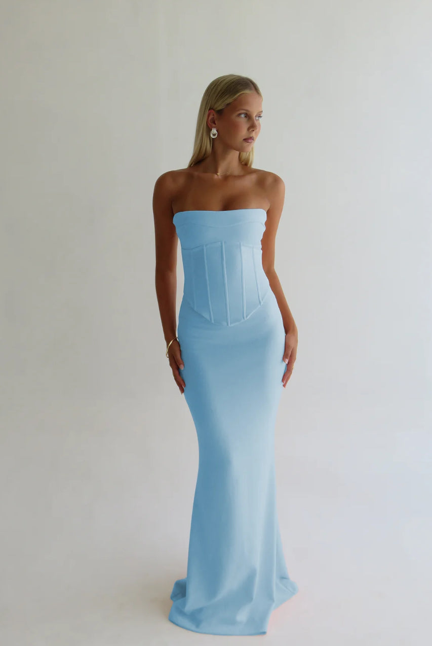 HNTR the Label Louie Gown - Baby Blue