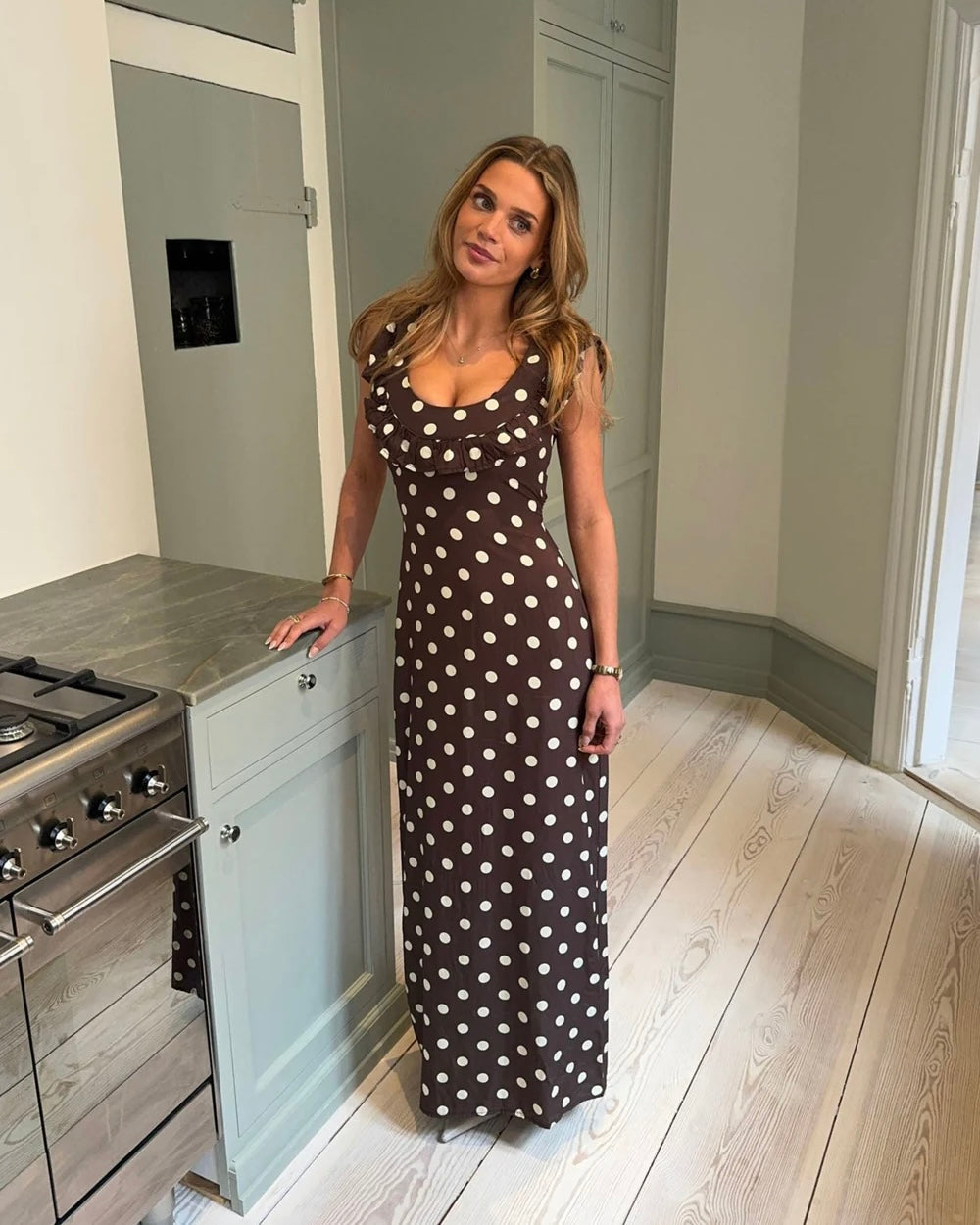 Design By Si Luna Maxi - White