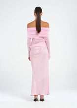 BENNI Yasmin off shoulder dress- Pink