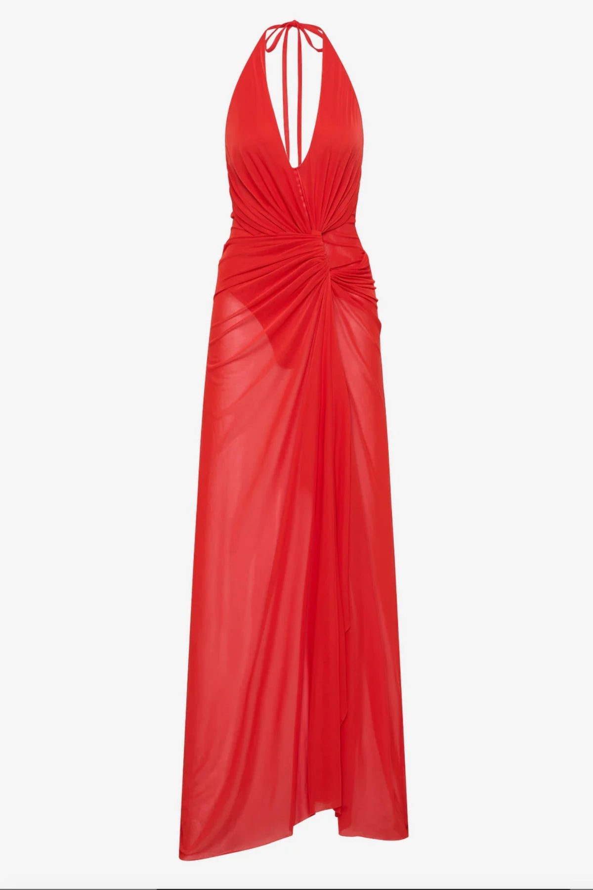 Bec & Bridge Xanthi V Neck Maxi | Flame