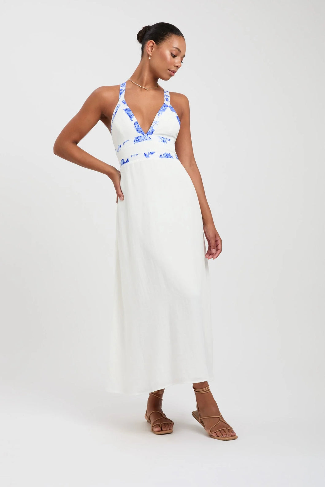 Kookai Hayman Contrast midi dress Rent For An Event