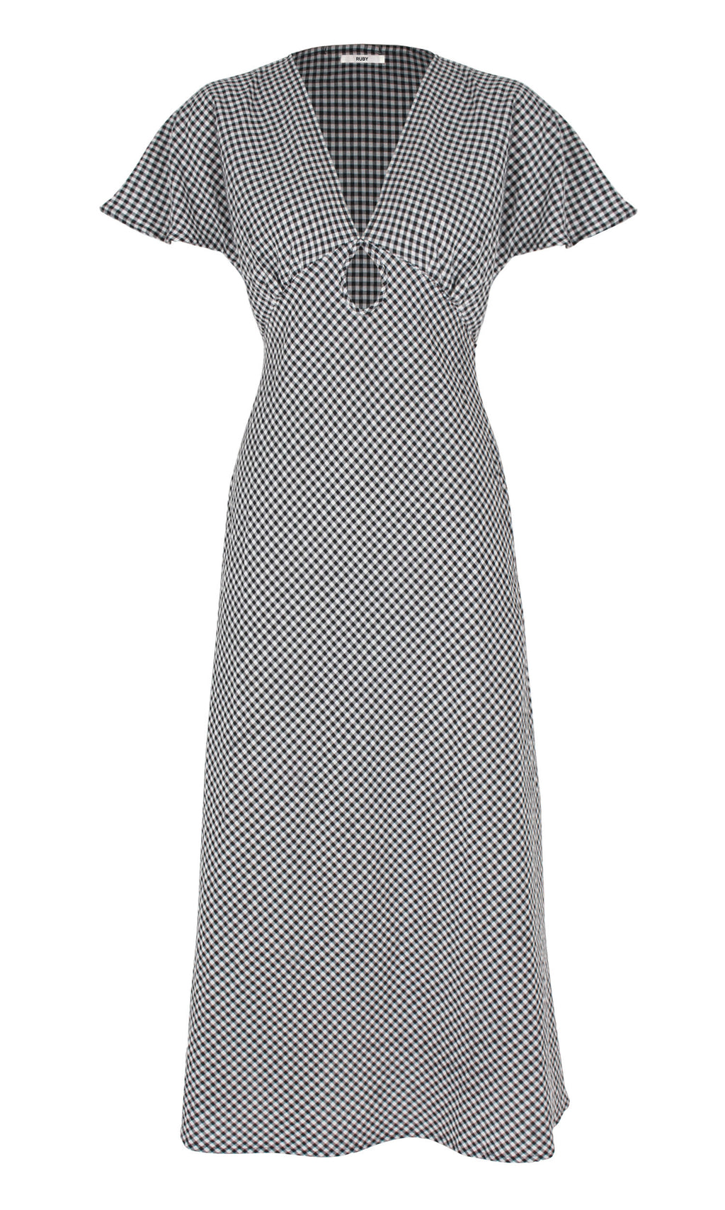 RUBY Clover Midi Dress - Black
