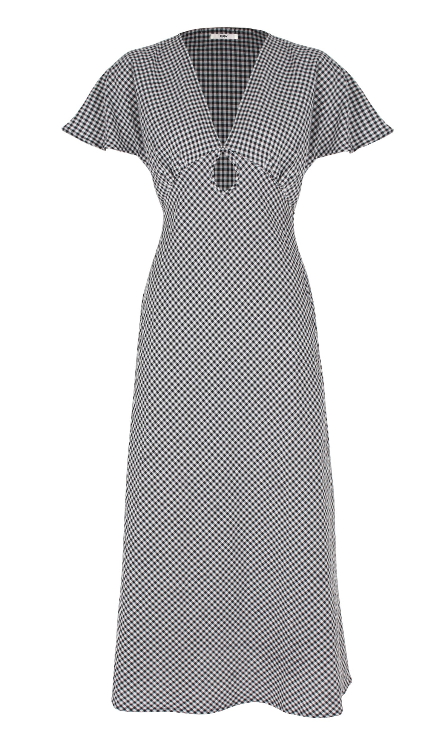 RUBY Clover Midi Dress - Black