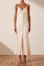 Shona Joy La Lune Cream Slip Dress