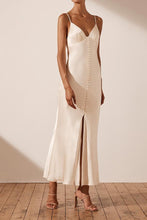 Shona Joy La Lune Cream Slip Dress