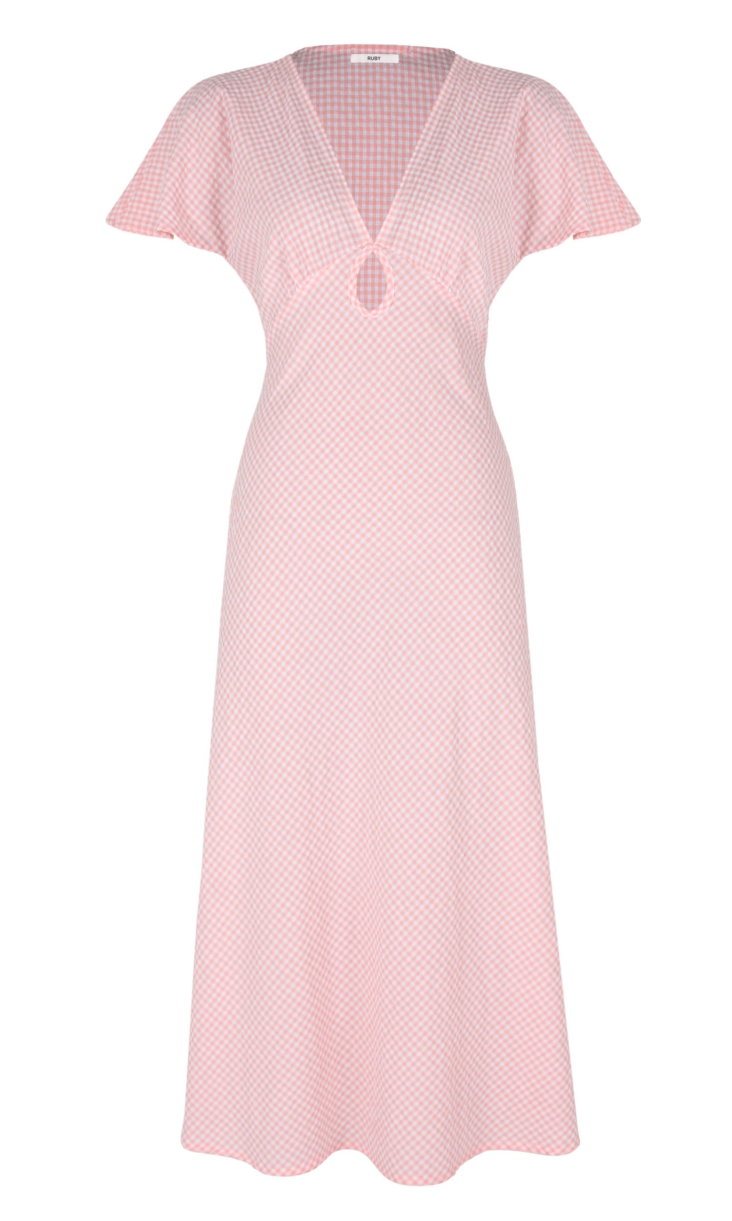 RUBY Clover Midi Dress - Pink