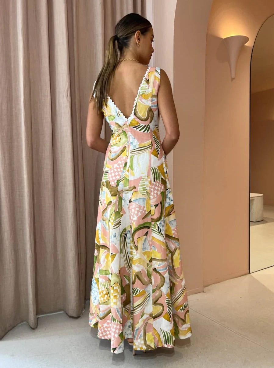 By Nicola Wavy Maxi Dress