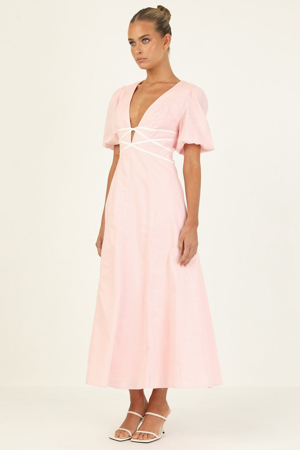 Boutique Gretal Dress - Pink