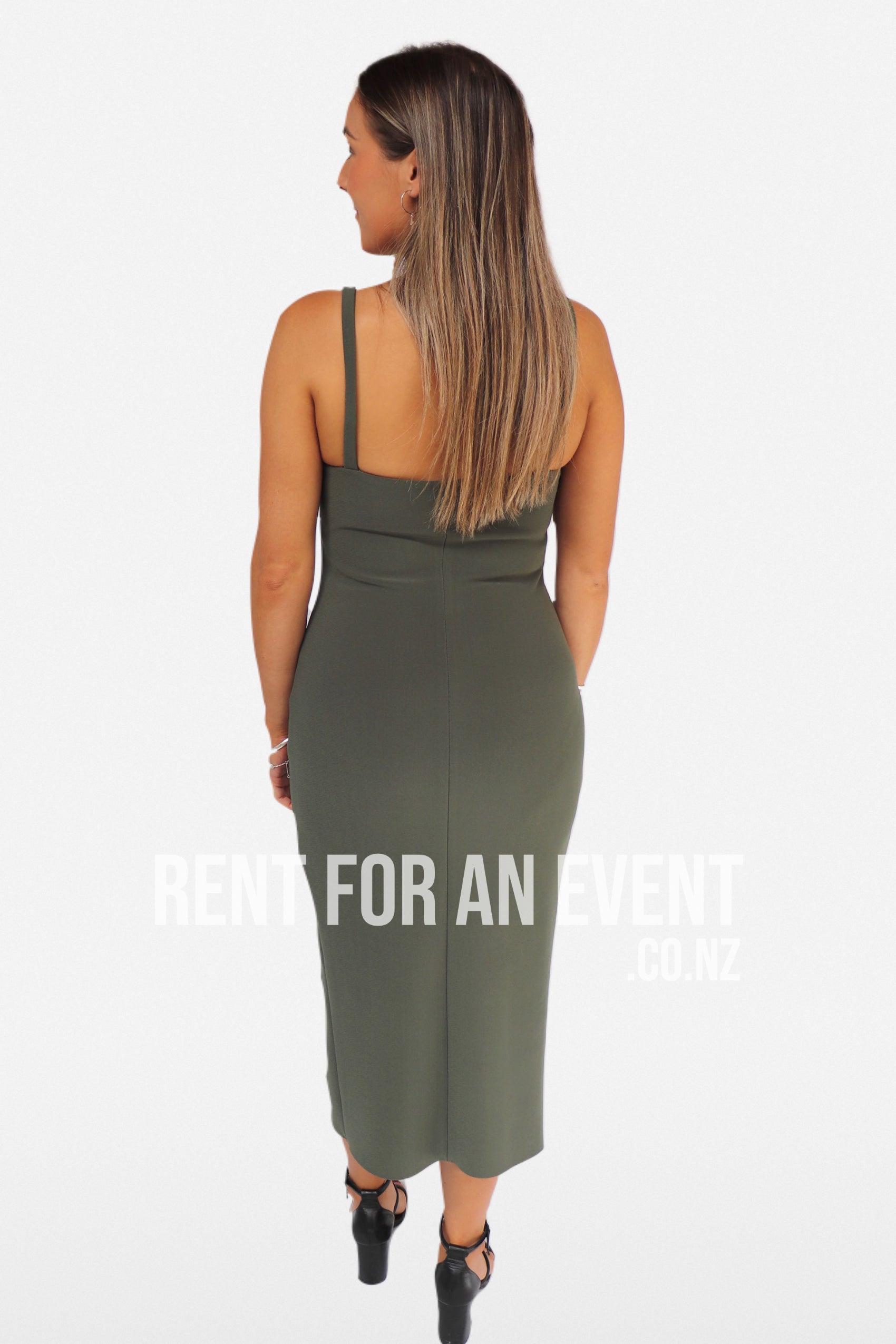 Bec & Bridge Amelie Cup Sage Dress
