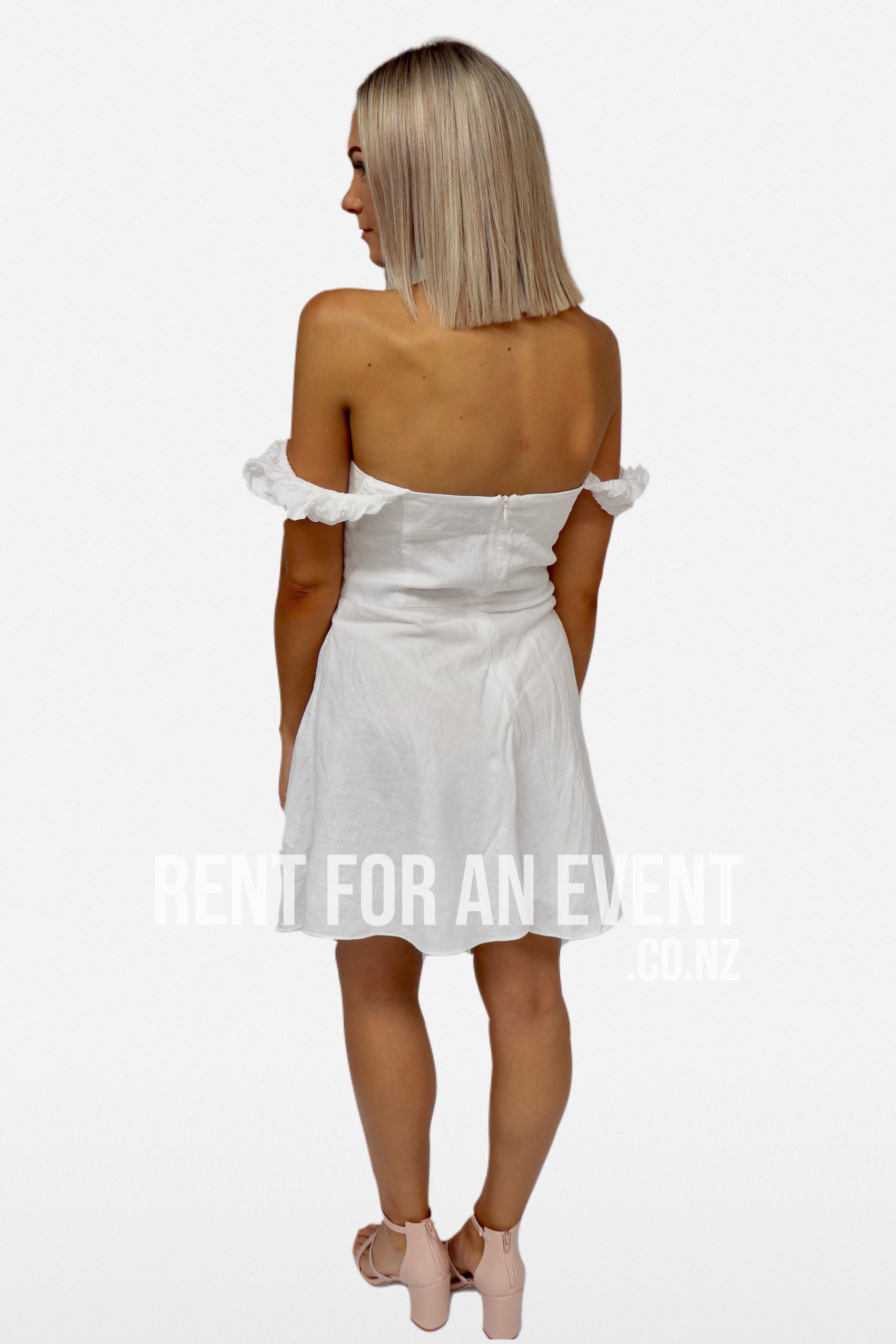 Bec & Bridge Lexi Mini Dress White