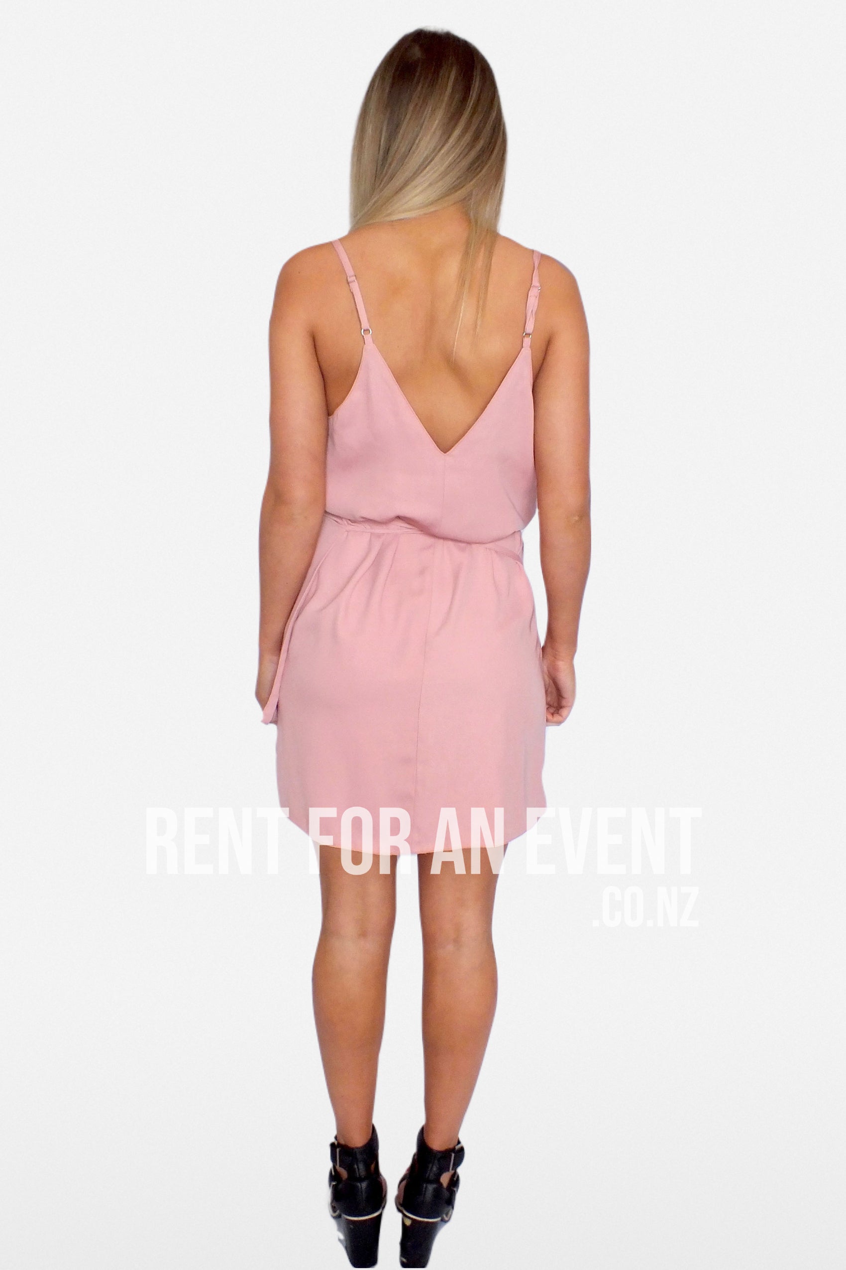FOR SALE: Stolen From My Sister Wrap Dress - Pink