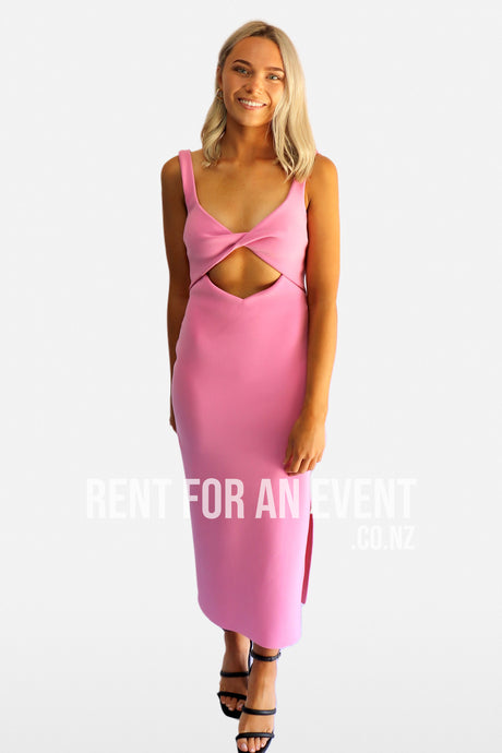 Bec & Bridge Joelle Midi Dress Pink (10)